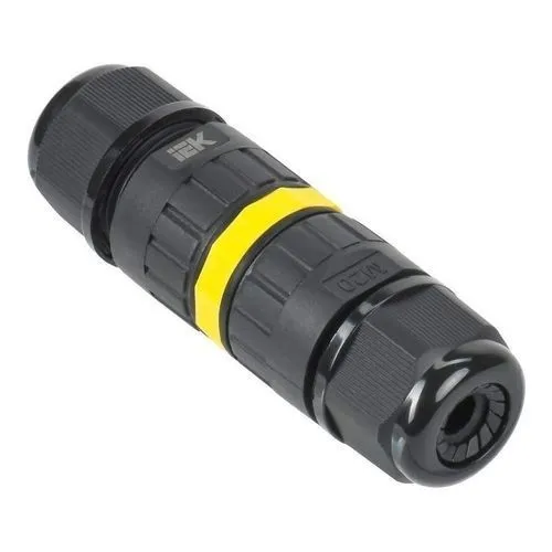 Коннектор кабельный герметичный WTP-102 3 PIN IP68 IEK