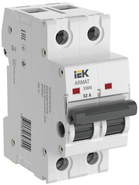 ARMAT Выключатель-разъединитель SWN 2P 32А IEK AR-SWN-2-032