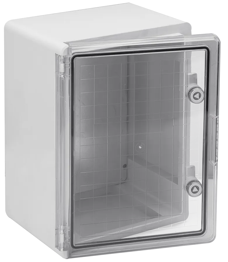 Корпус пластиковый ЩМПп 400х300х220мм прозрачная дверь УХЛ1 IP65 IEK