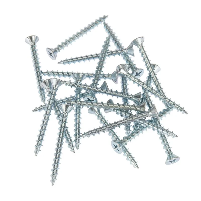 Саморез оконный KRANZ острый, 4.1х40, белый цинк, упаковка поставщика ( 6 000 шт. ) - Фото 4