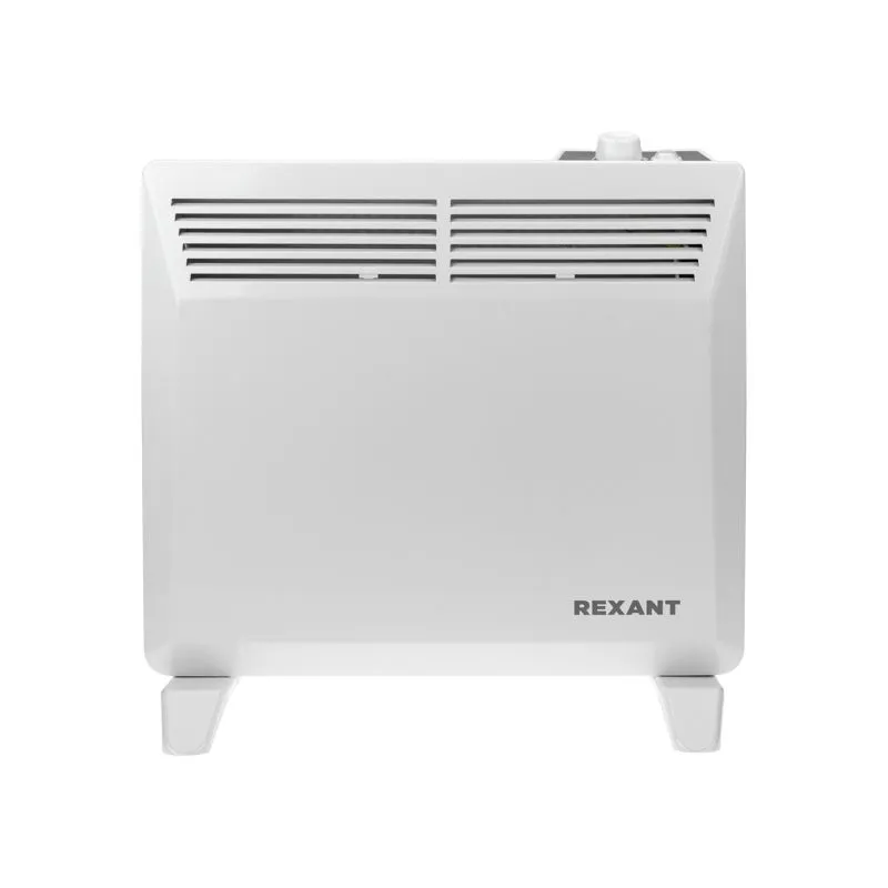 Электрический конвектор с механическим термостатом, 1 кВт, Х-монолит REXANT - Фото 2