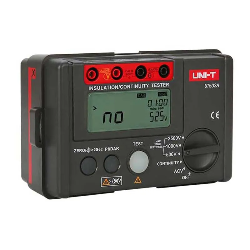 Измеритель сопротивления изоляции UNI-T UT502A - Фото 2