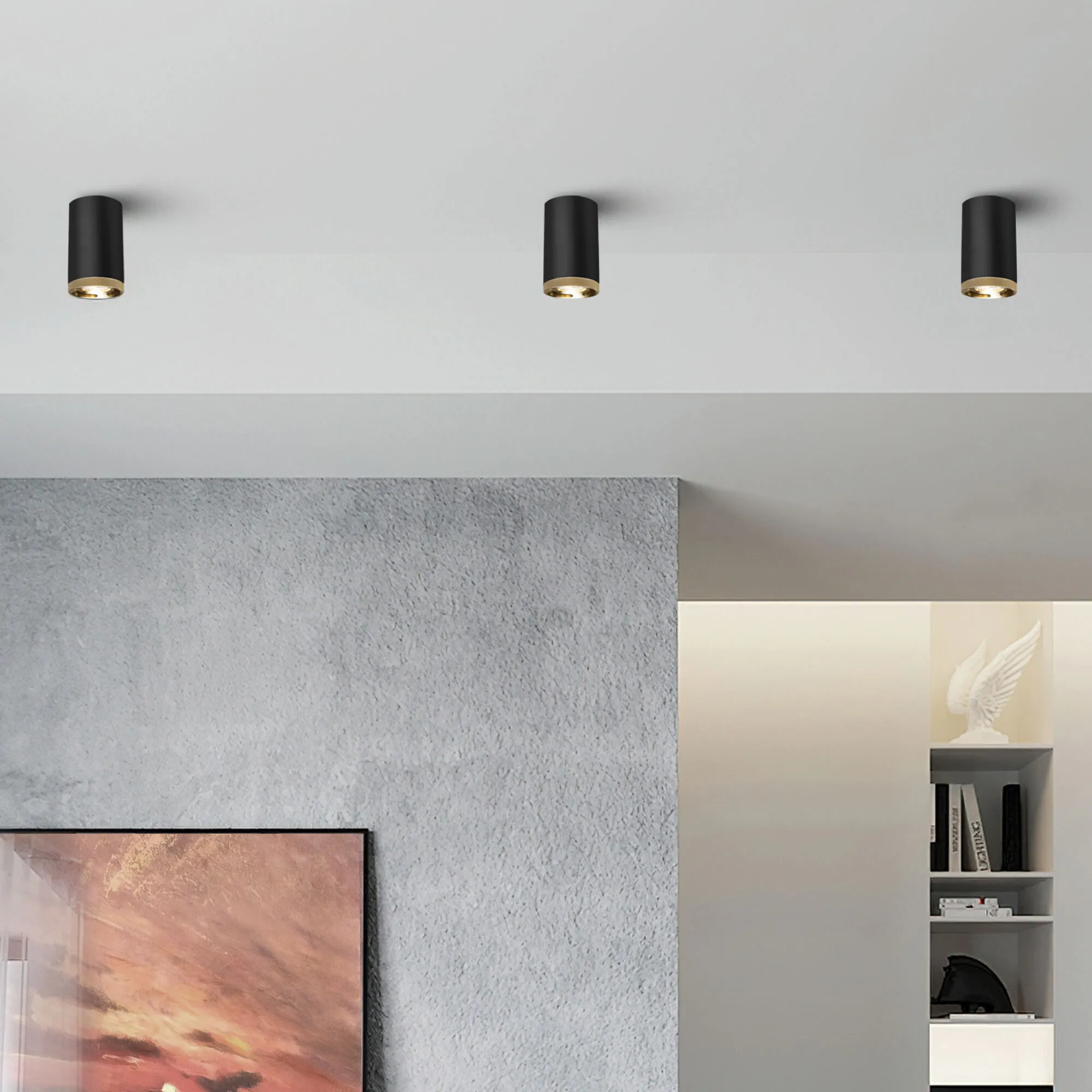 Cветильник потолочный светодиодный 9W 4200K чёрный 25033/LED Elektrostandard - Фото 3