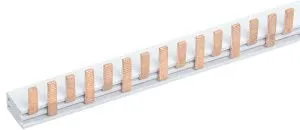 Шина соединительная типа PIN (штырь) 63A 108 модулей для дифференциальных автоматов АВДТ32МL (1м) IEK YNS21-2-063-108