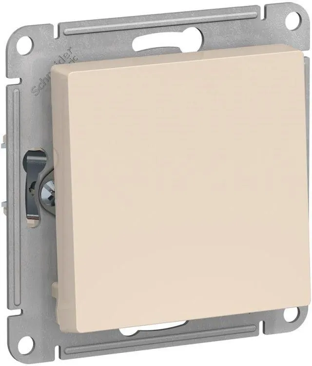 Выключатель 1-кл. СП AtlasDesign 10А IP20 (сх. 1) 10AX механизм беж. SE ATN000211