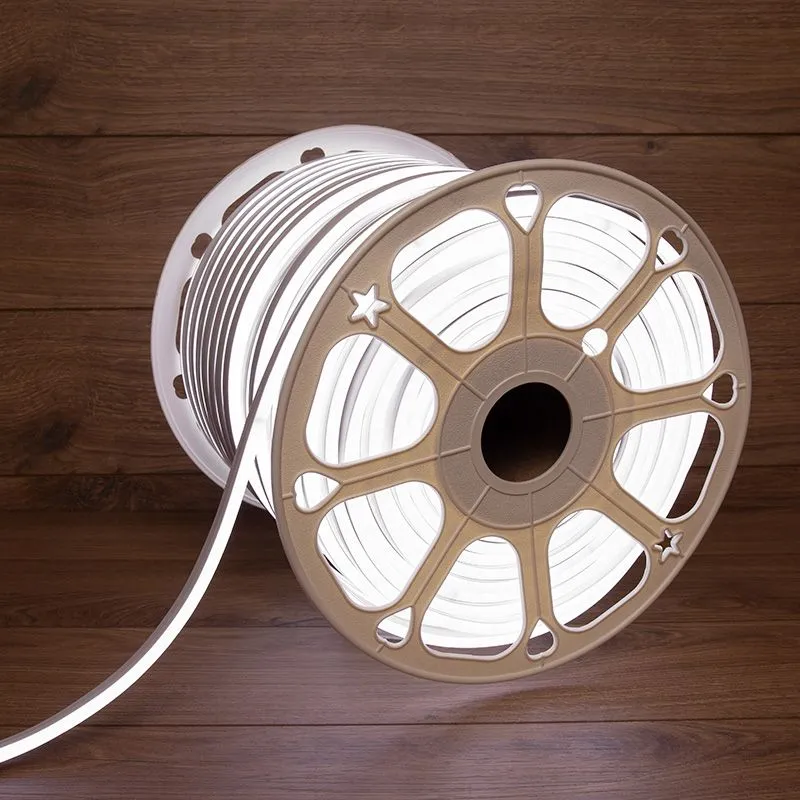 Гибкий неон SMD 8х16мм, двухсторонний, 24В, белый, 120 LED/м, 50м NEON-NIGHT