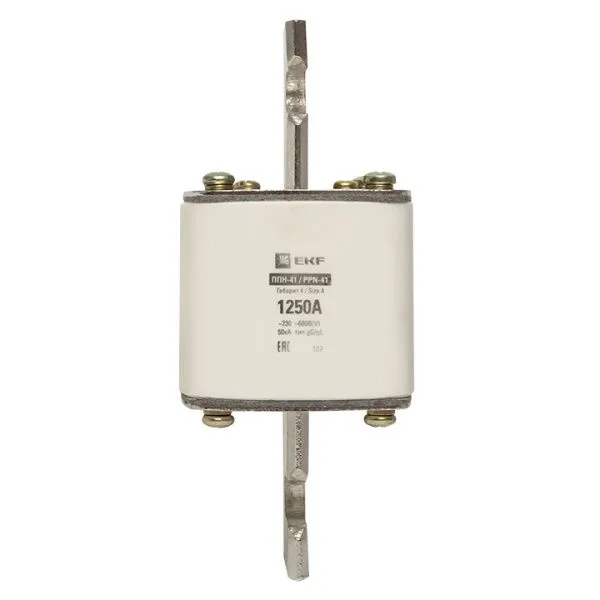 Плавкая вставка ППН-41 1250/1250А габарит 4 EKF - Фото 5