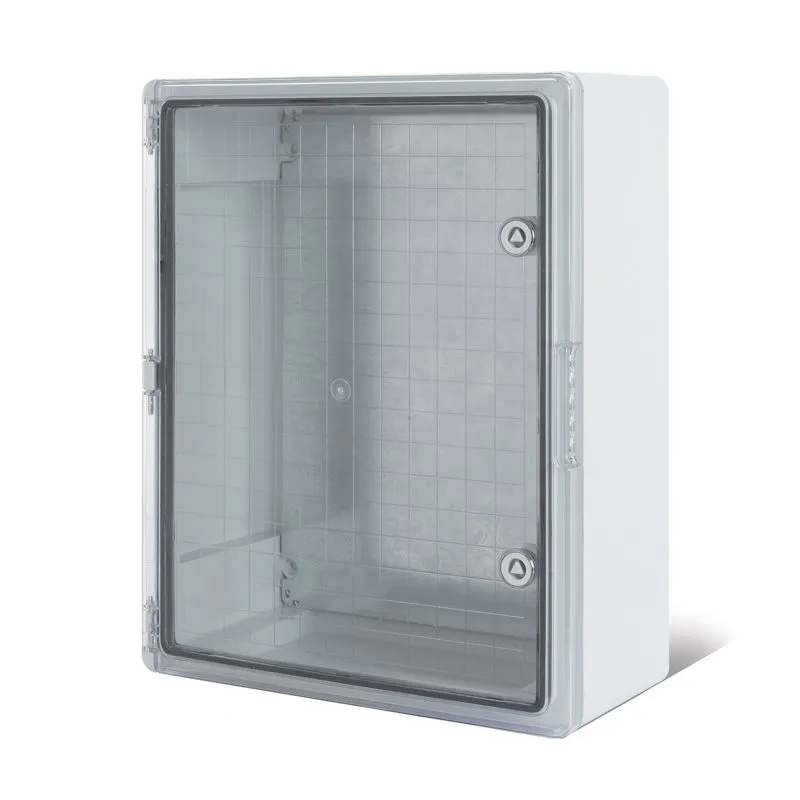 Корпус пластиковый ЩМПп с прозрачной дверцей и монтажной панелью 350х250х150мм, АБС, УХЛ1, IP65 REXANT 11-0411