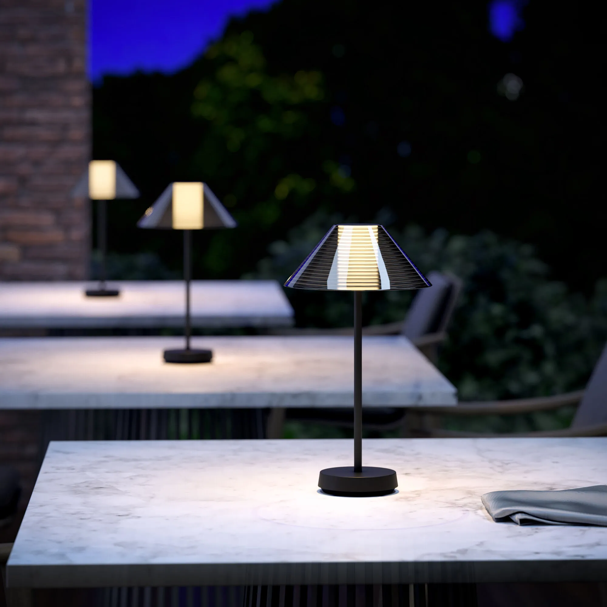 Настольный светильник с аккумулятором Mistery чёрный IP44 TL70210 Elektrostandard - Фото 2