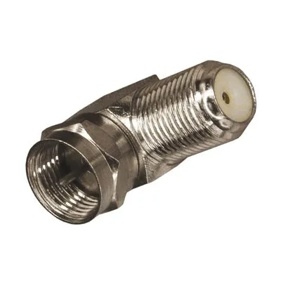 Переходник угловой штекер F – гнездо F REXANT 05-4203