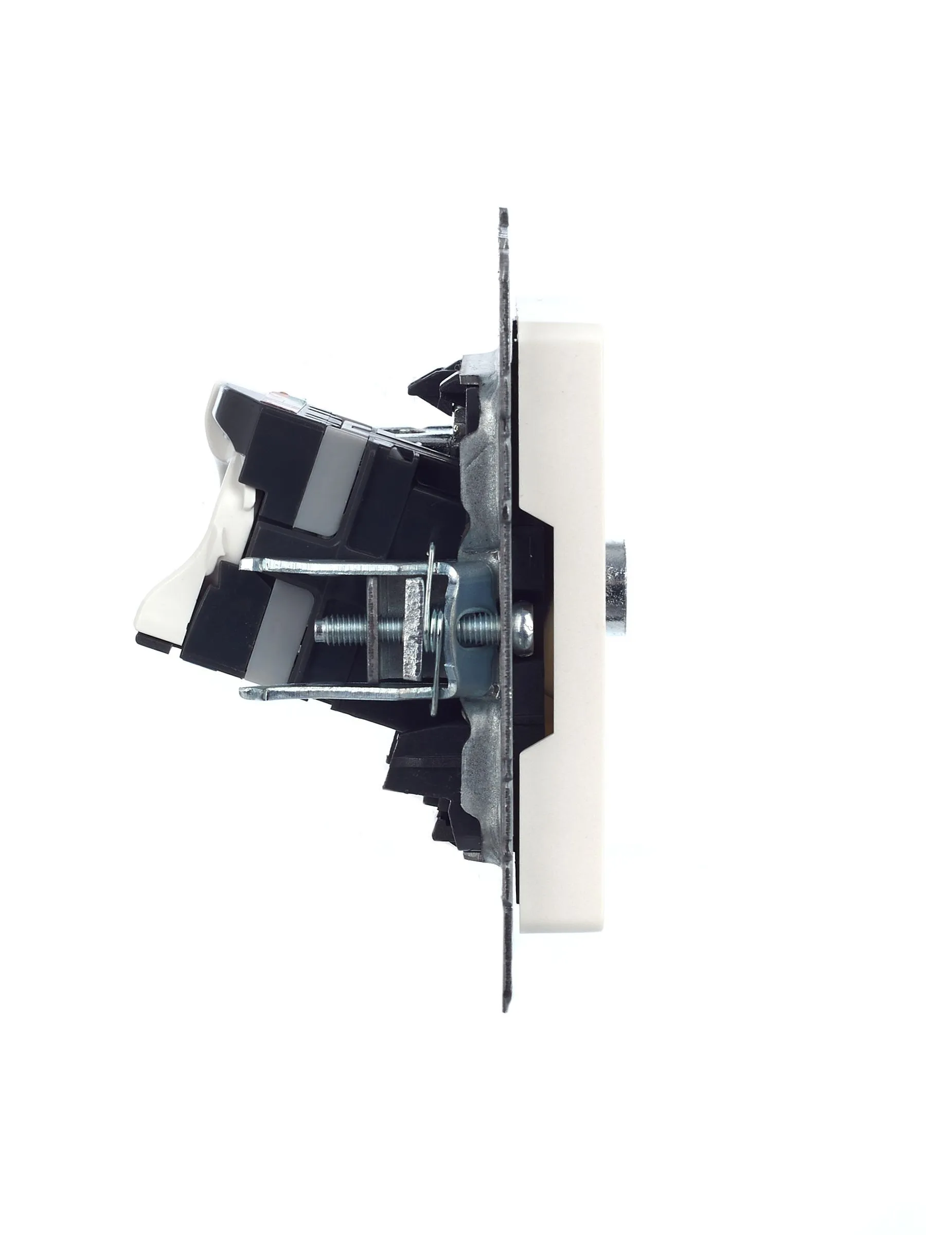 BRITE Розетка двойная TV+RJ45 кат.5E РТВ/РК12-БрЖ жемчуг IEK - Фото 6