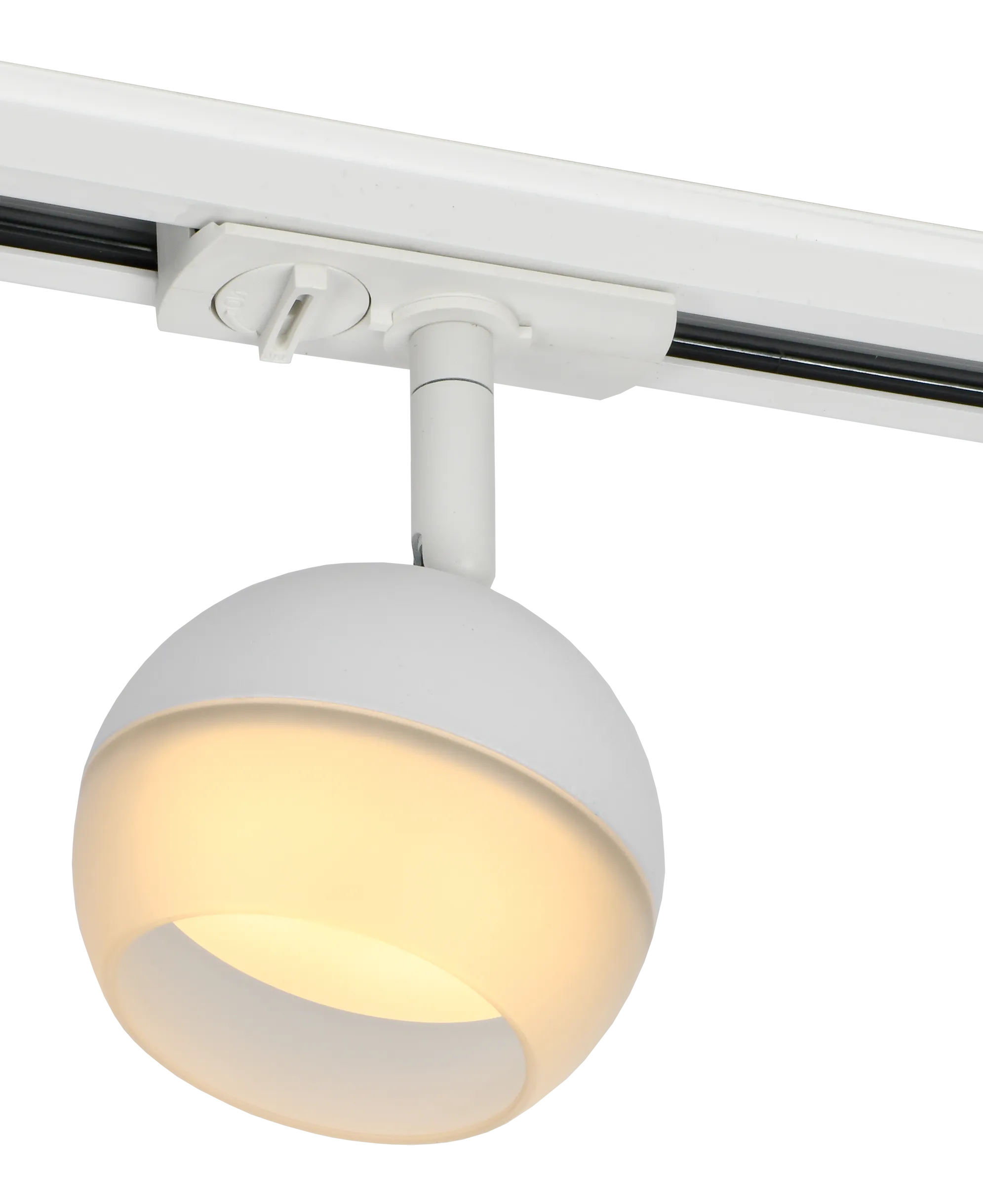 LIGHTING Светильник 4118 декоративный трековый поворотный под лампу GX53 белый IEK - Фото 4