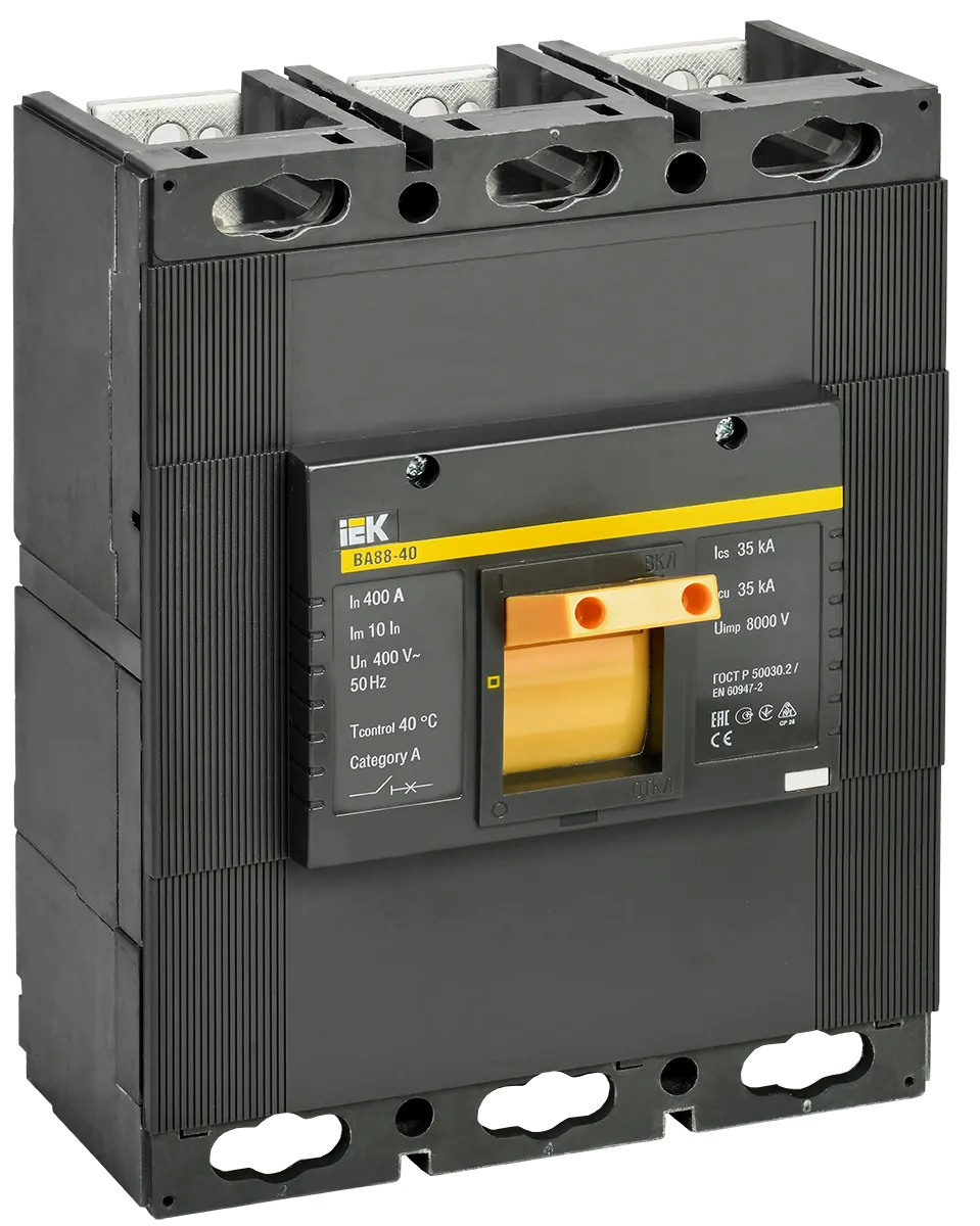 Выключатель автоматический ВА88-40 3Р 400А 35кА IEK SVA50-3-0400