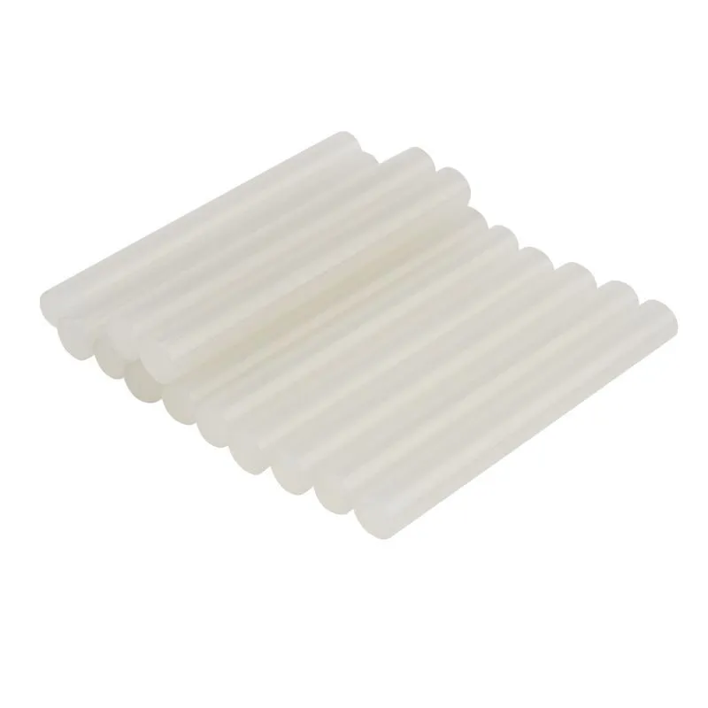 Стержни клеевые Ø11мм, 100мм, прозрачные светящиеся (12 шт/уп), блистер REXANT 09-1260