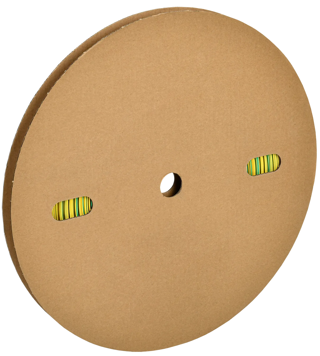 Трубка термоусадочная ТТУ нг-LS 16/8 желто-зеленая (100м/упак) IEK UDRS-D16-100-K52