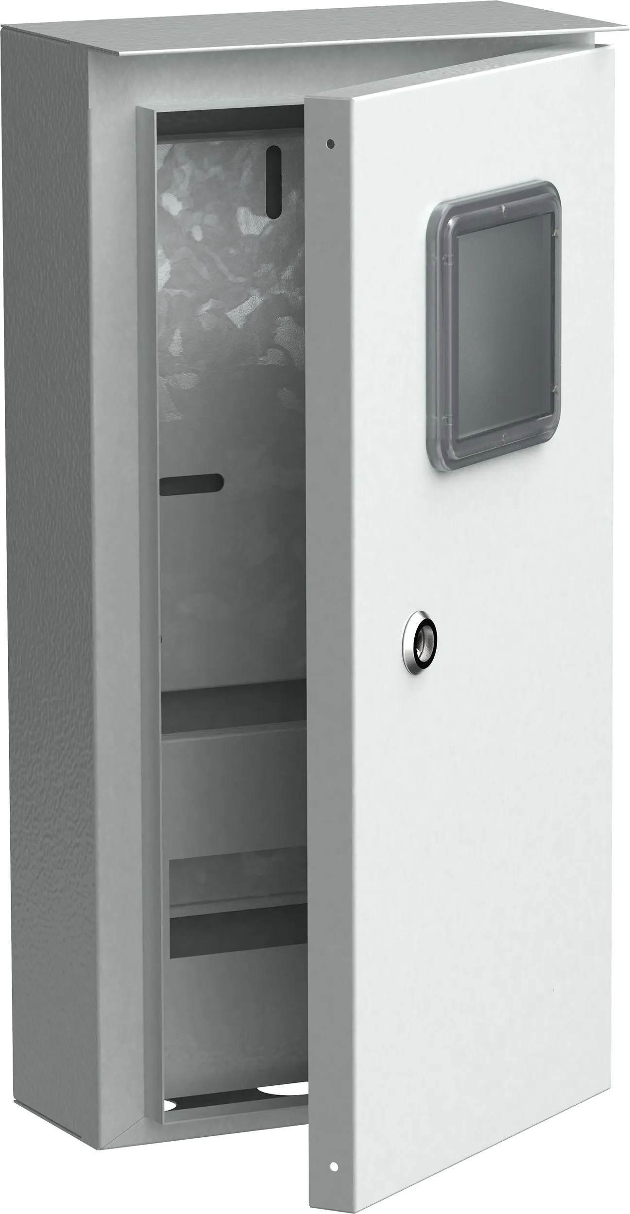 TITAN Корпус металлический коттеджный ЩУРн-3/9 (500х250х135мм) У1 IP54 IEK - Фото 3