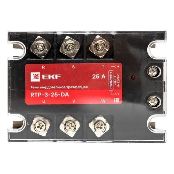 Реле твердотельное трехфазное RTP-25-DA EKF - Фото 3