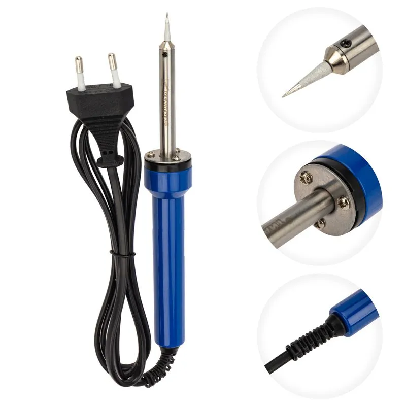 Паяльник долговечное жало, серия Точная Пайка, 30Вт, 230В, блистер REXANT - Фото 3