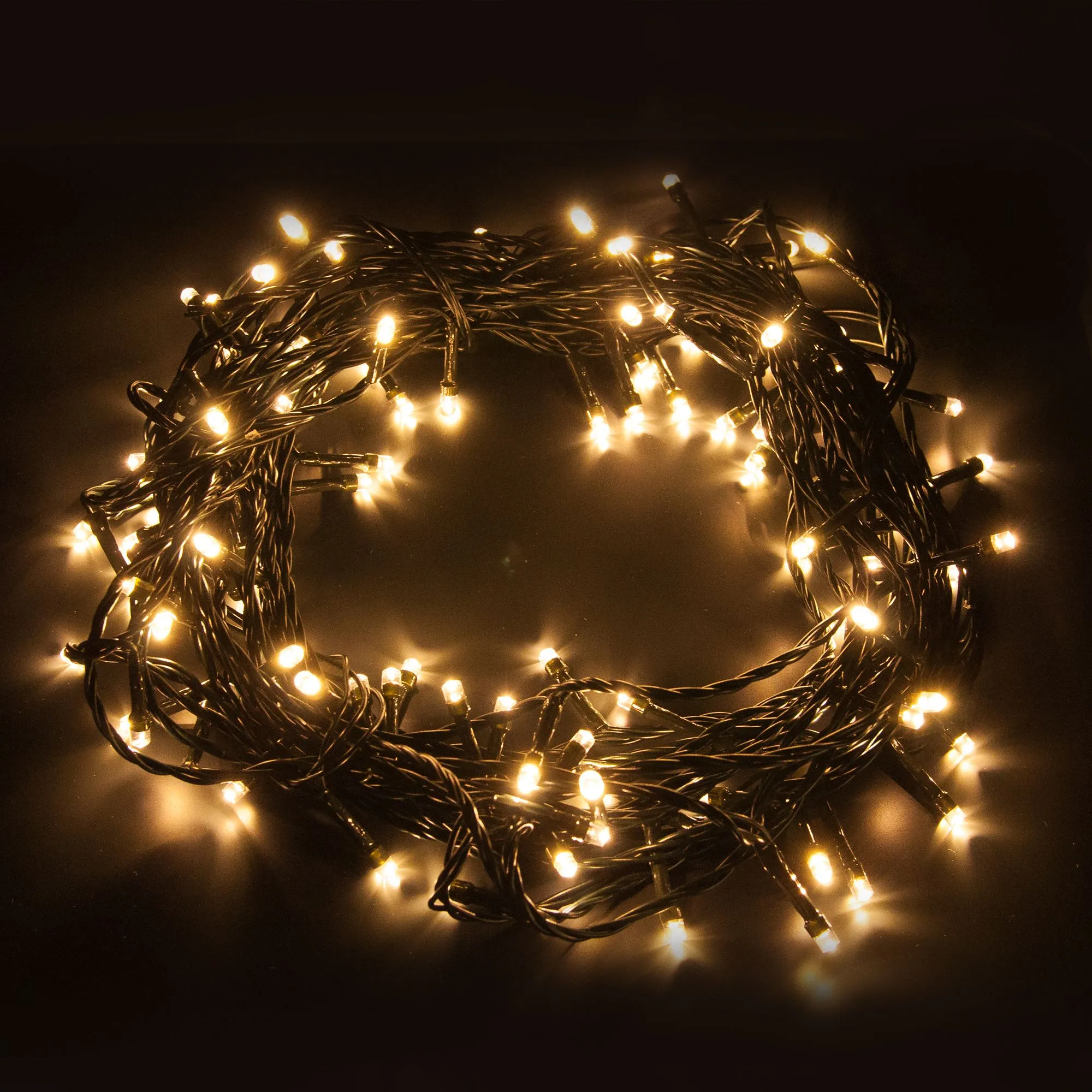 Праздничная гирлянда нить теплый белый 10м IP20 400-002 Elektrostandard Eurosvet - Фото 2