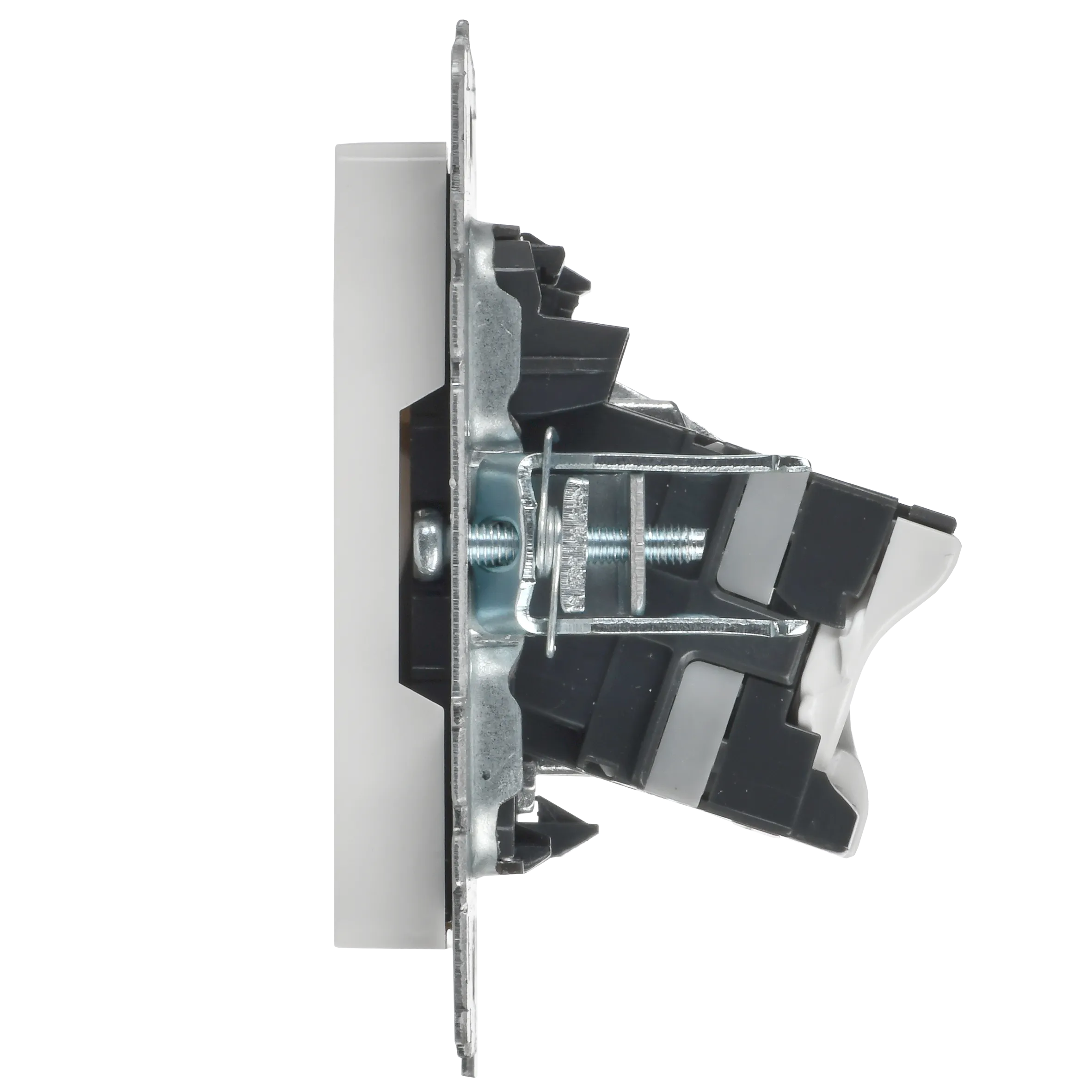 BRITE Розетка двойная TV+RJ45 кат.5E РТВ/РК12-БрБ белый IEK - Фото 3