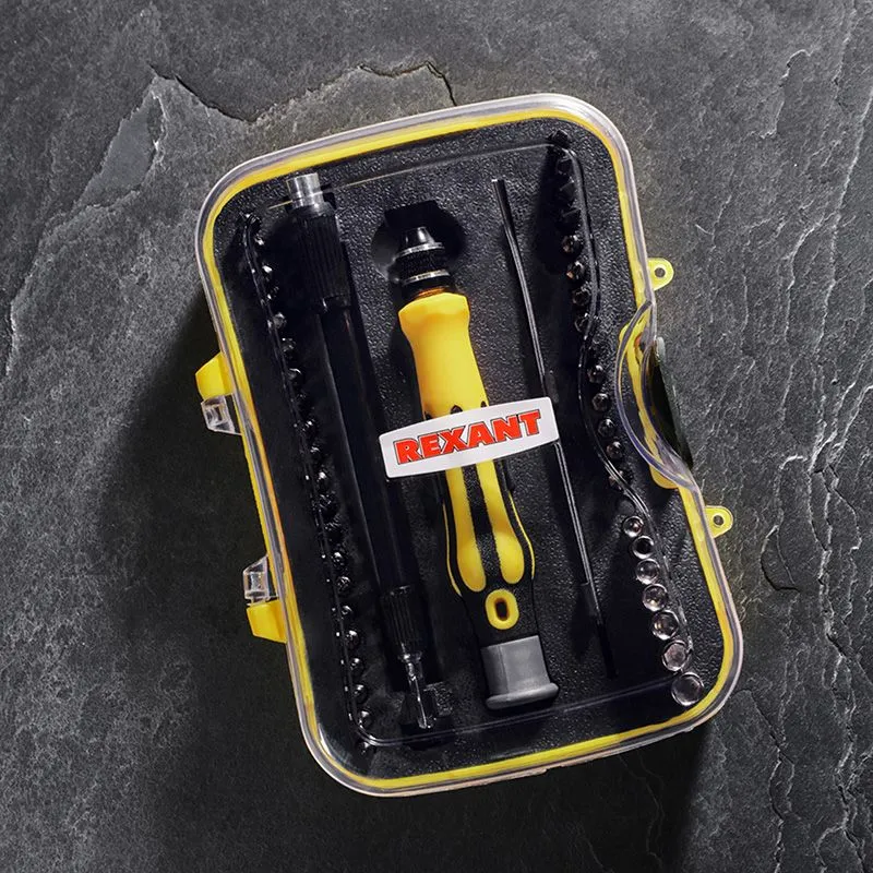 Набор отверток для точных работ 45 предметов REXANT - Фото 2