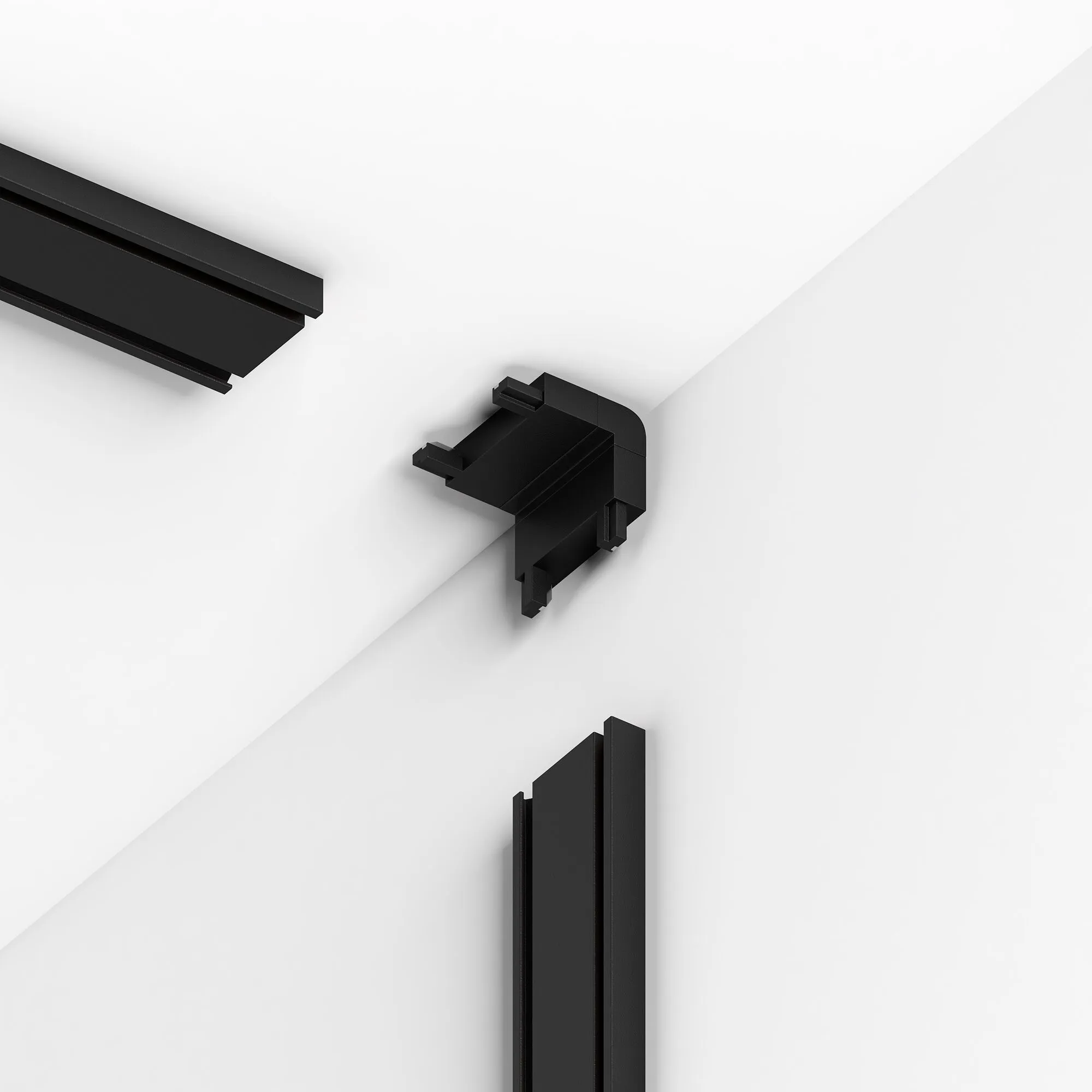 Flat Magnetic Коннектор угловой внутренний для накладного шинопровода (черный) 85002/00 Elektrostand - Фото 4