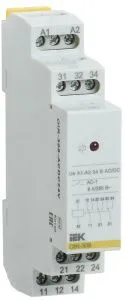 Реле промежуточное модульное OIR 3 контакта 8А 24В AC/DC IEK OIR-308-ACDC24V