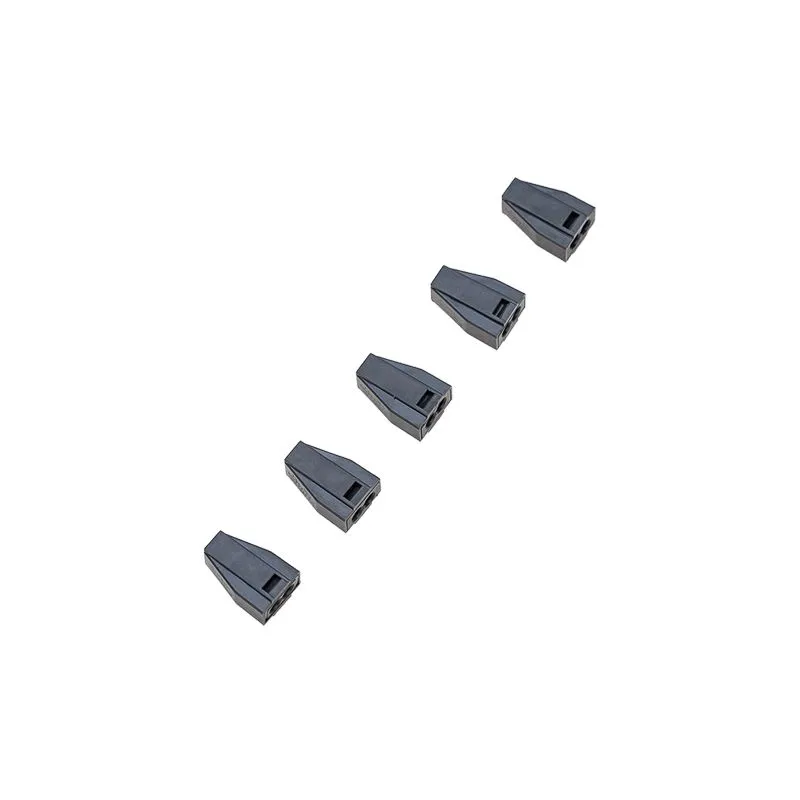 Экспресс-клемма с пастой СМК 773-302, 2-проводная до 2,5 мм² серая, (блистер 5шт.)  REXANT - Фото 5