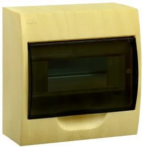 KREPTA 3 Корпус пластиковый ЩРН-П-8 IP41 сосна IEK MKP12-N-08-41-K34