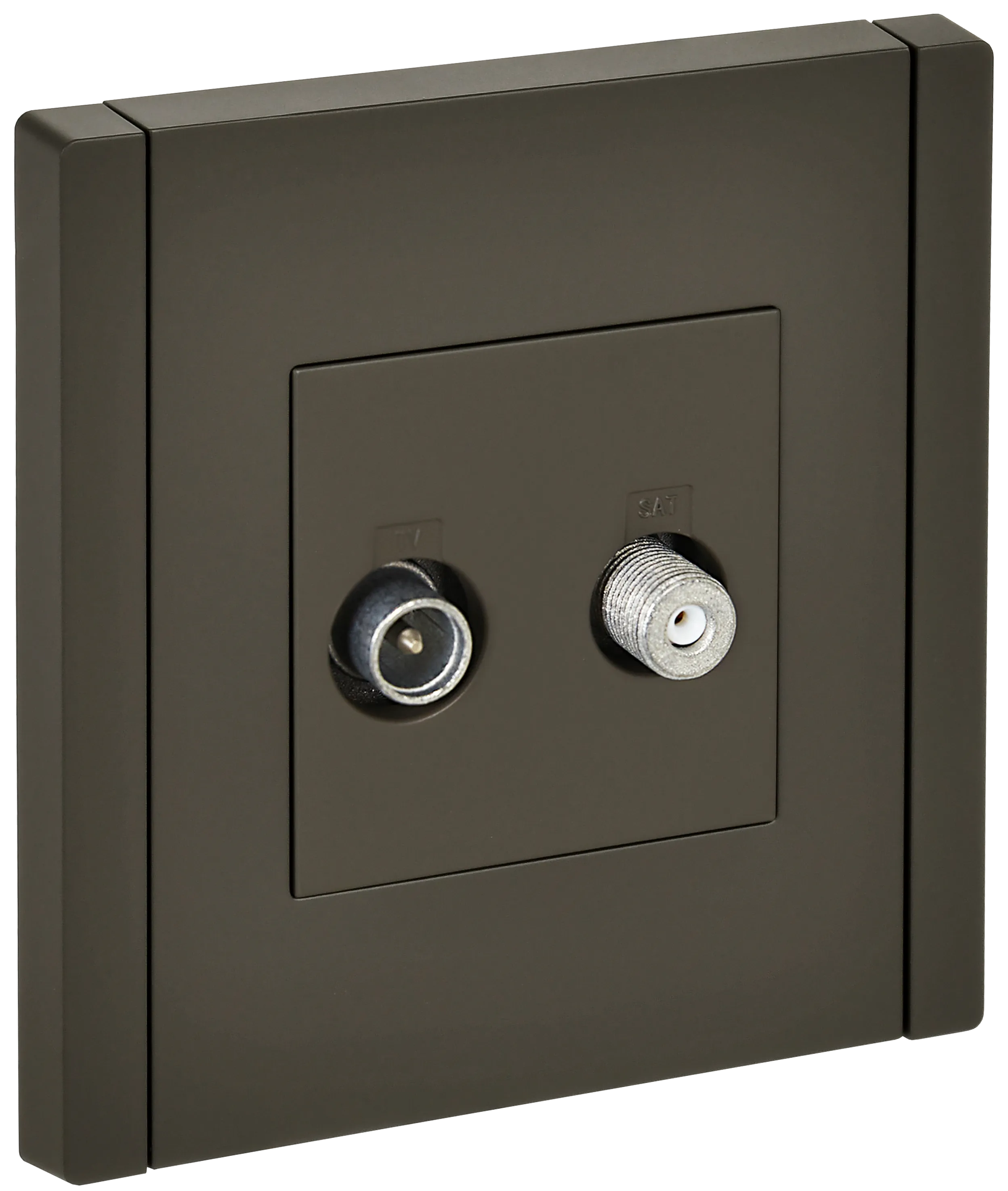 FORTE&PIANO Розетка двойная TV+SAT FP338 серый IEK