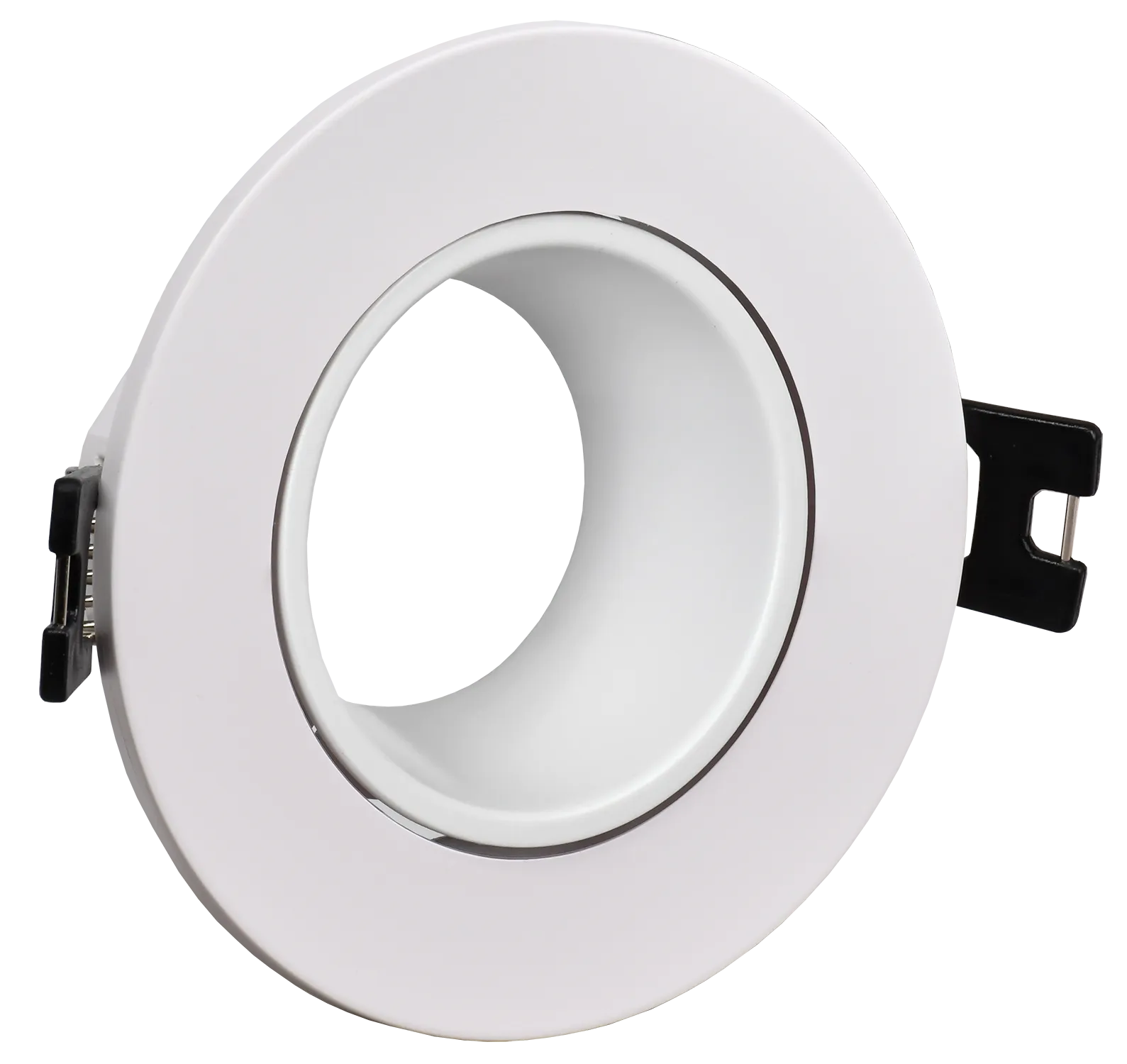 LIGHTING Светильник 4104 встраиваемый под лампу MR16 круг пластиковый белый IEK LT-UVB0-4104-GU05-1-K01