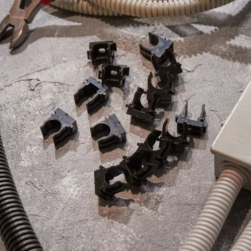 Крепеж-клипса для монтажного пистолета Ø 16 мм, черная (100 шт/уп) REXANT - Фото 4