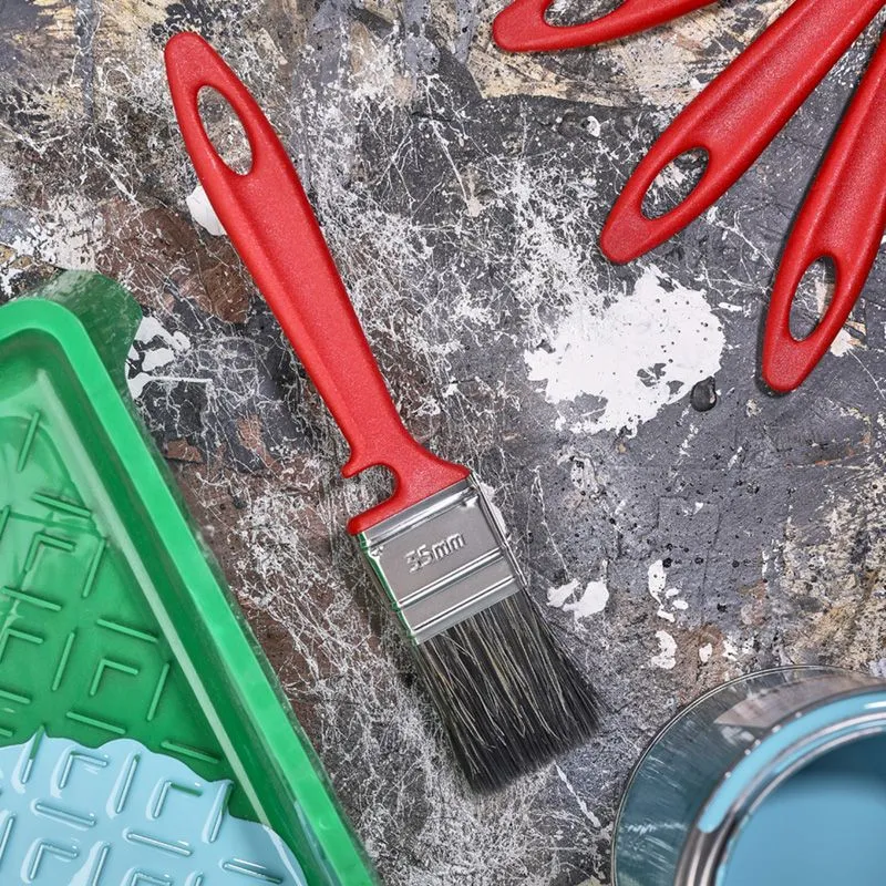 Кисть плоская «Водные краски» 35х10 мм REXANT - Фото 2