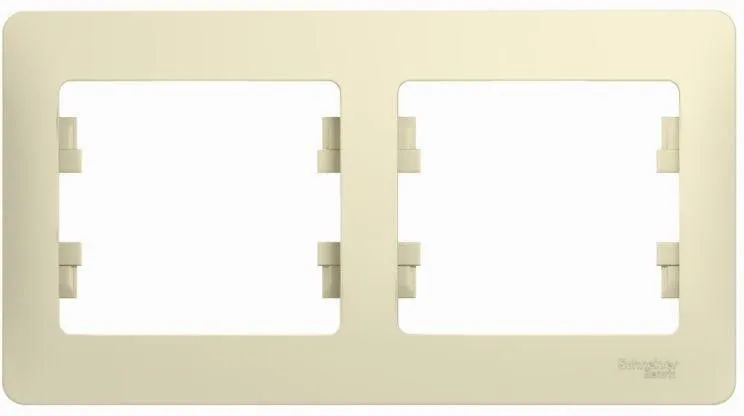 Рамка 2-м Glossa горизонт. беж. SE GSL000202