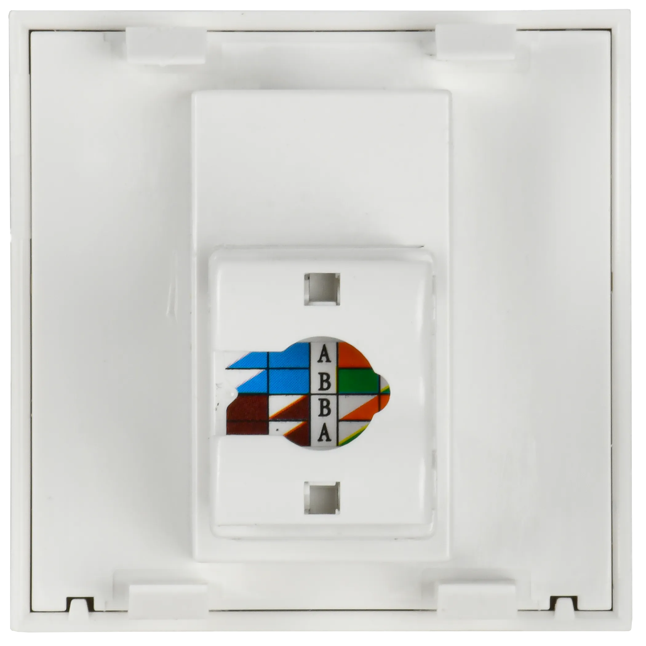 Розетка компьютерная РКИ-20-00-П RJ-45 UTP кат.5e (на 2 модуля) ПРАЙМЕР белая IEK - Фото 6