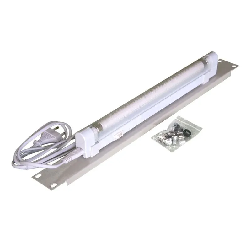 Панель освещения 19" 1U, 220В, кабель 1,5м REXANT