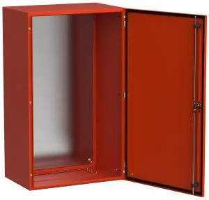 TITAN 5 Корпус металлический ЩМП-100.60.30 УХЛ1 IP66 RAL3020 красный IEK TI5-13-N-100-060-030-66