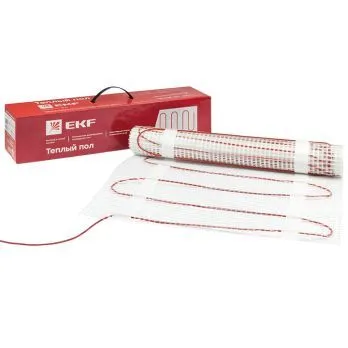 Теплый пол (мат нагревательный) "Уют" 8 кв.м. 1200 Вт EKF nm2-1200-8