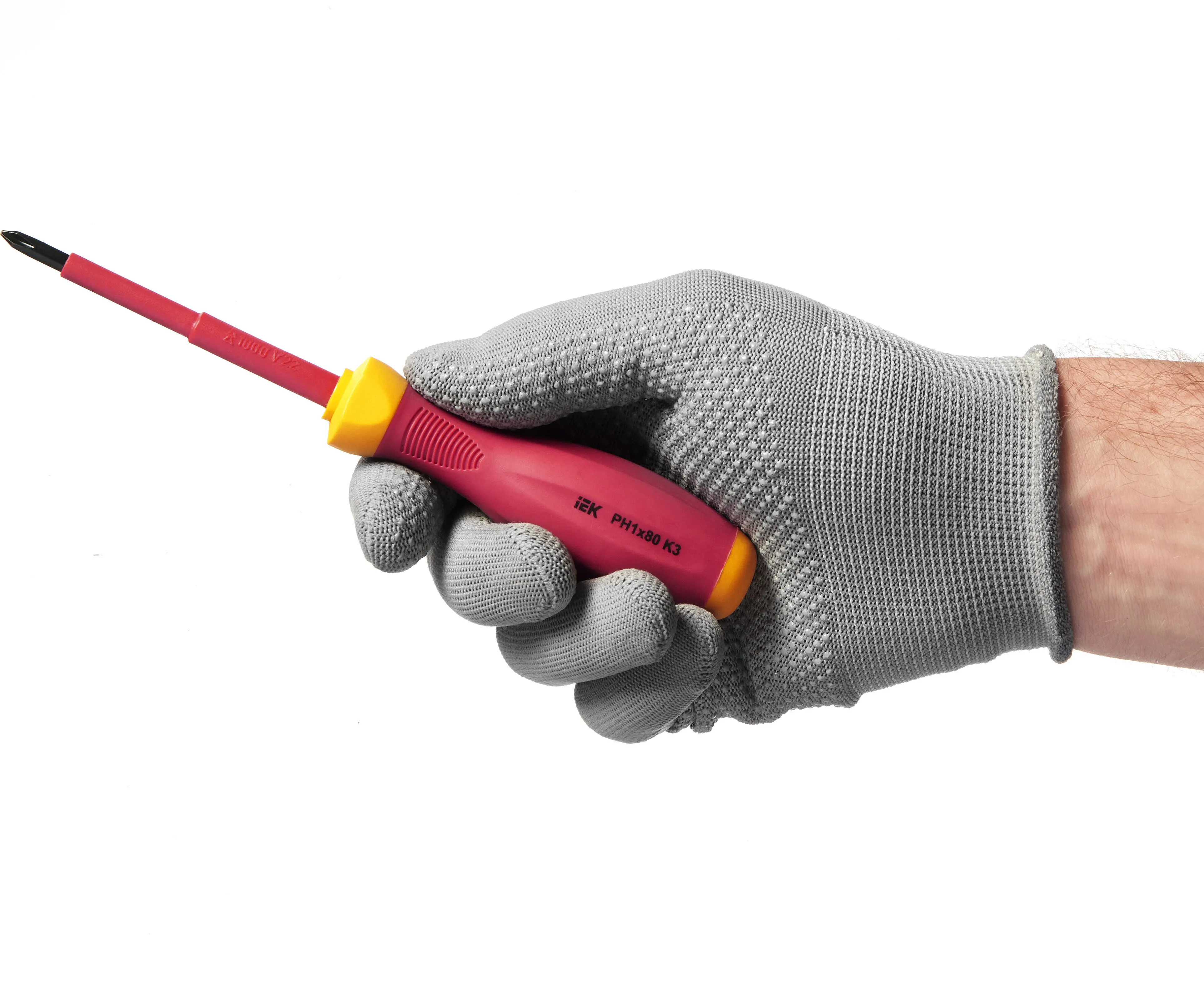 ARMA2L 3 Отвертка диэлектрическая PH1х80 K3 IEK - Фото 4