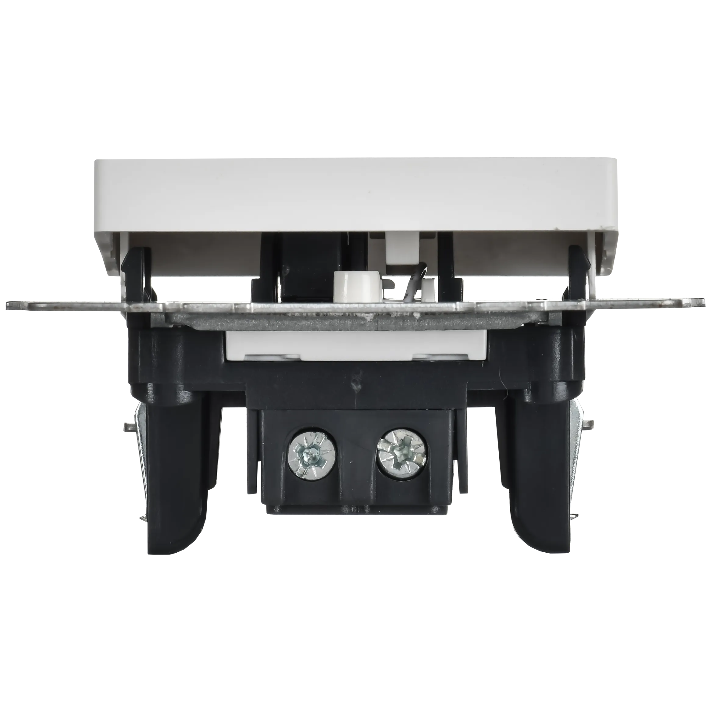 BRITE Выключатель 1-клавишный проходной с индикацией 10А ВС10-1-7-БрАБ арктический белый IEK - Фото 4