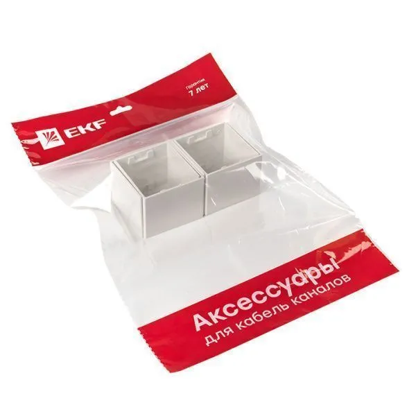 Соединитель (60х60) (4 шт) белый EKF-Plast - Фото 3