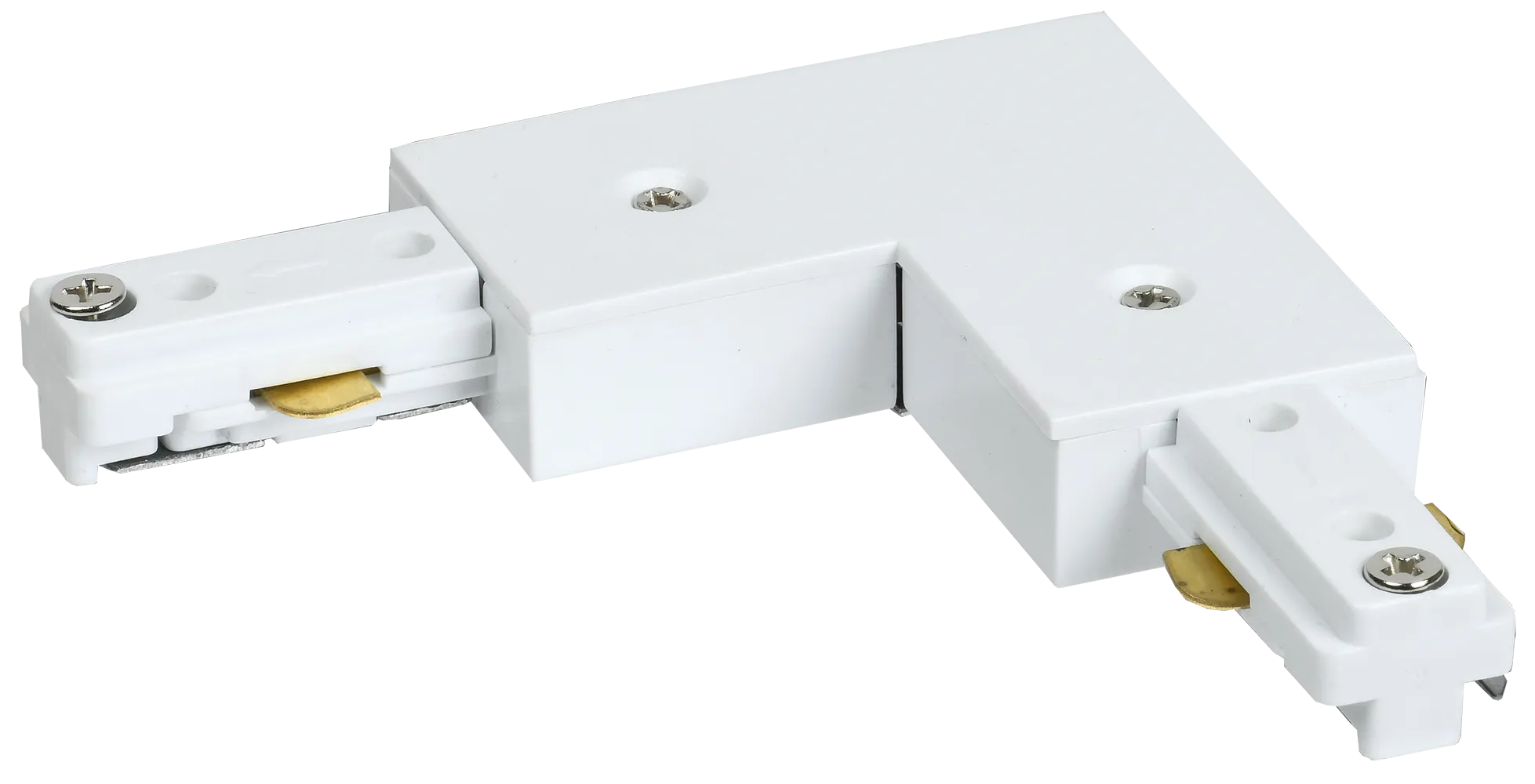 Соединитель L-образный для однофазного шинопровода белый IEK LPK0D-SLU-1-K01