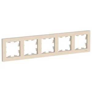 Рамка 5-м AtlasDesign универс. беж. SE ATN000205 1240181