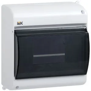 KREPTA 3 Корпус пластиковый КМПн 2/6 IP30 белый IEK MKP42-N-06-30-09