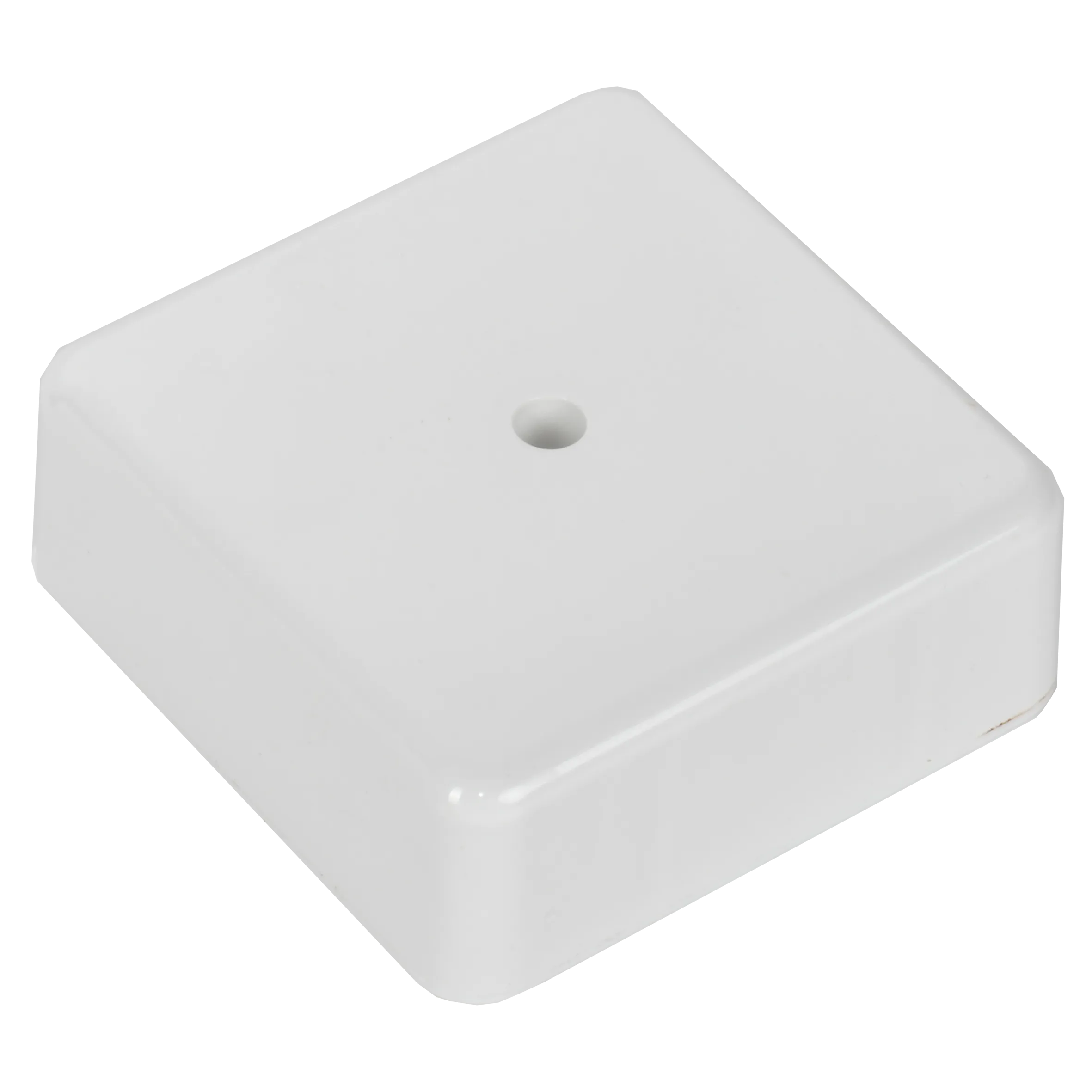 Коробка распаячная КМ для открытой проводки безгалогенная (HF) 75х75х28мм белая IEK - Фото 5