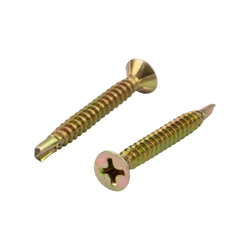 Саморез оконный KRANZ сверло, 3.9х25, желтый цинк, короб (500 шт./уп.) - Фото 3