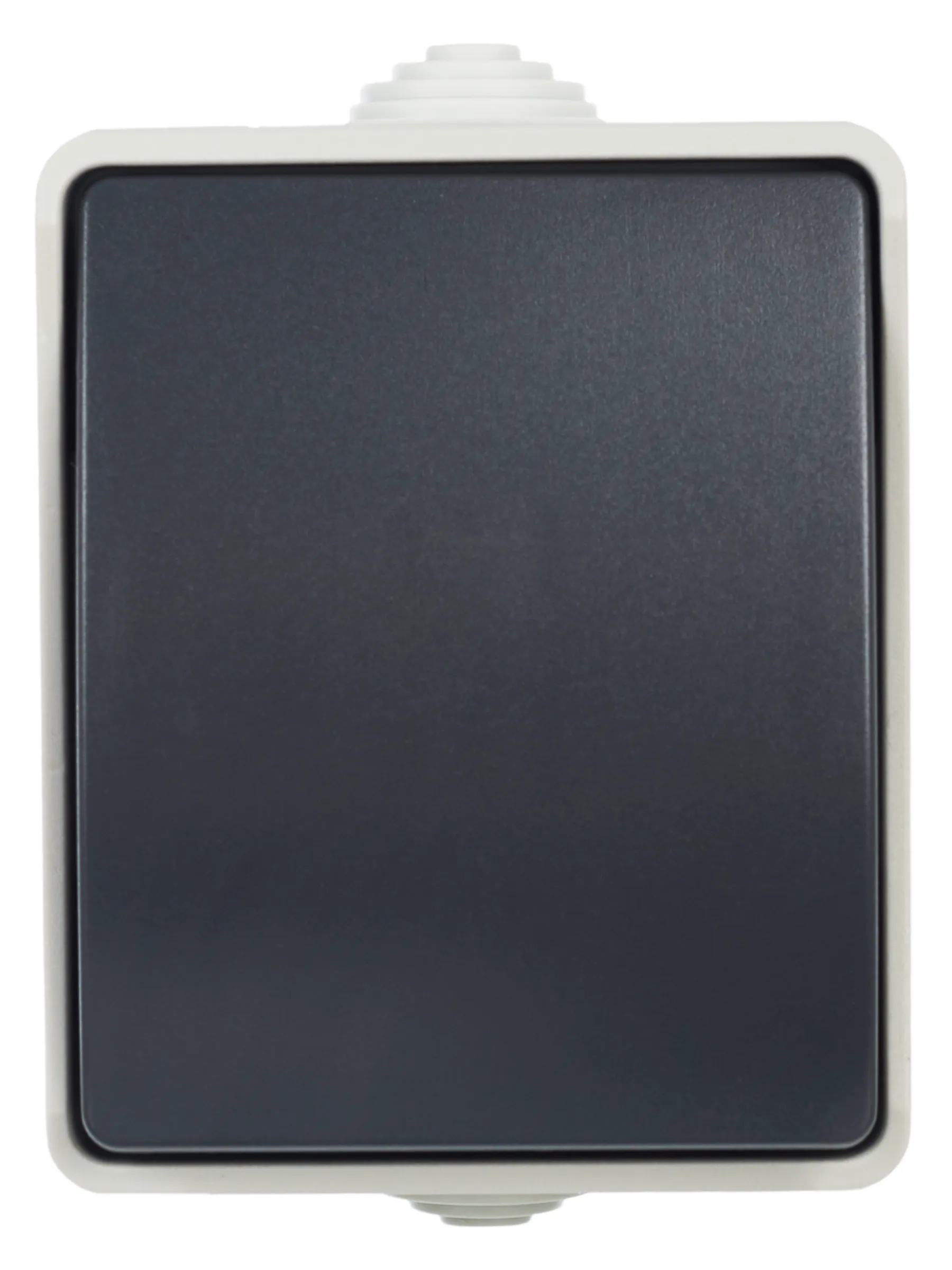 FORS Выключатель кнопочный для открытой установки 10А IP54 ВСк20-1-0-ФСр серый IEK - Фото 4