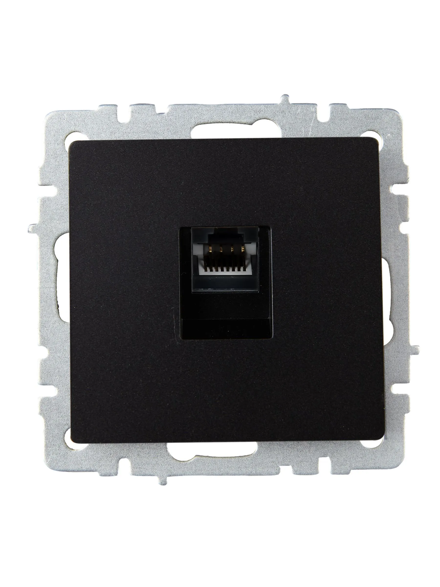 BRITE Розетка компьютерная RJ45 кат.6 РК11-БрЧ черный IEK - Фото 6