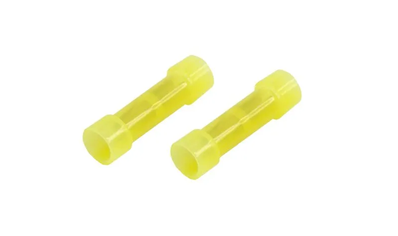 Соединительная гильза изолированная L-27.3 мм нейлон 4-6 мм² (ГСИ(н) 6.0/ГСИ-н 4,0-6,0) желтая REXANT