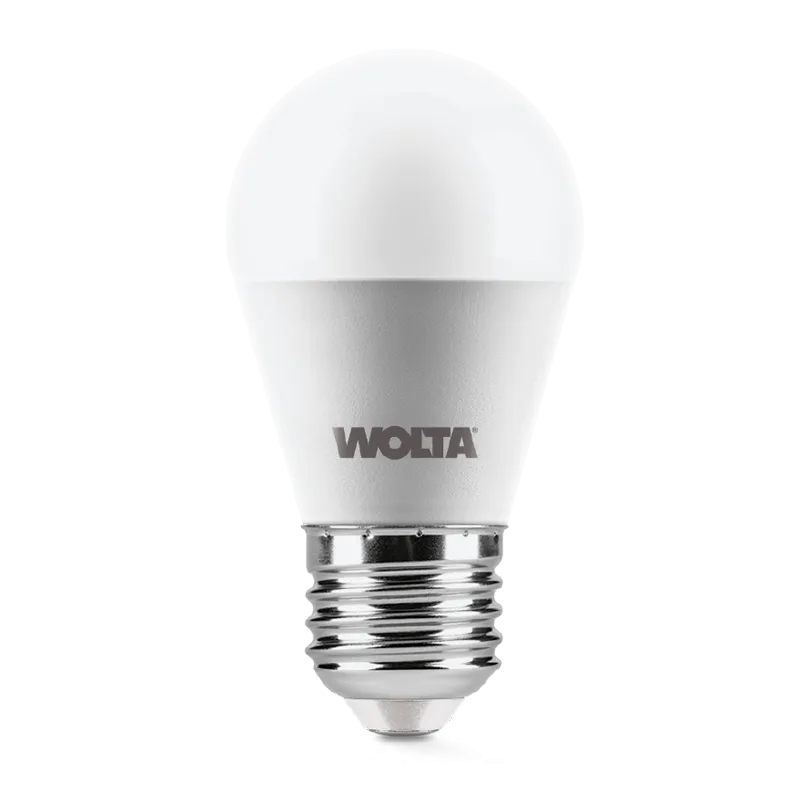 Лампа светодиодная "Шар G45" 10Вт 800лм 4000К Е27 (50шт/уп) WOLTA - Фото 2